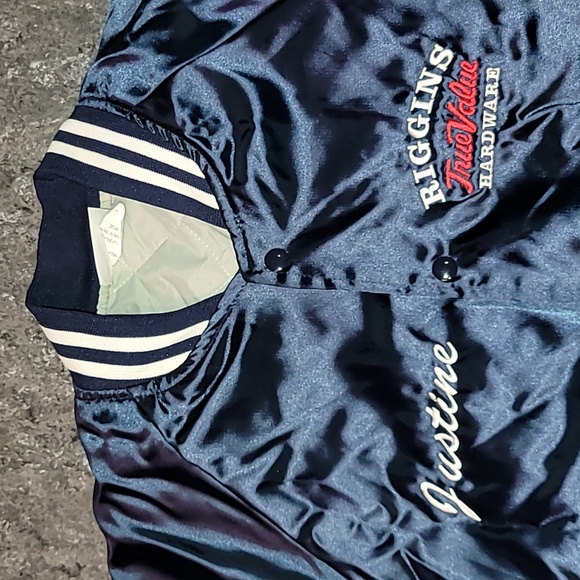 Made in USA. Vintage. Riggins TrueValue Hardwear. Embroidered Jacket. Large. - Picture 8 of 16